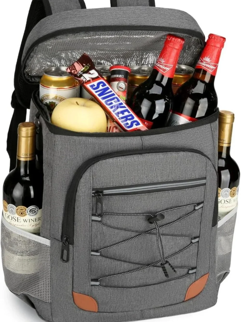 Insulated Backpack Cooler, Leakproof Soft Cooler for Camping & Hiking Adventures
